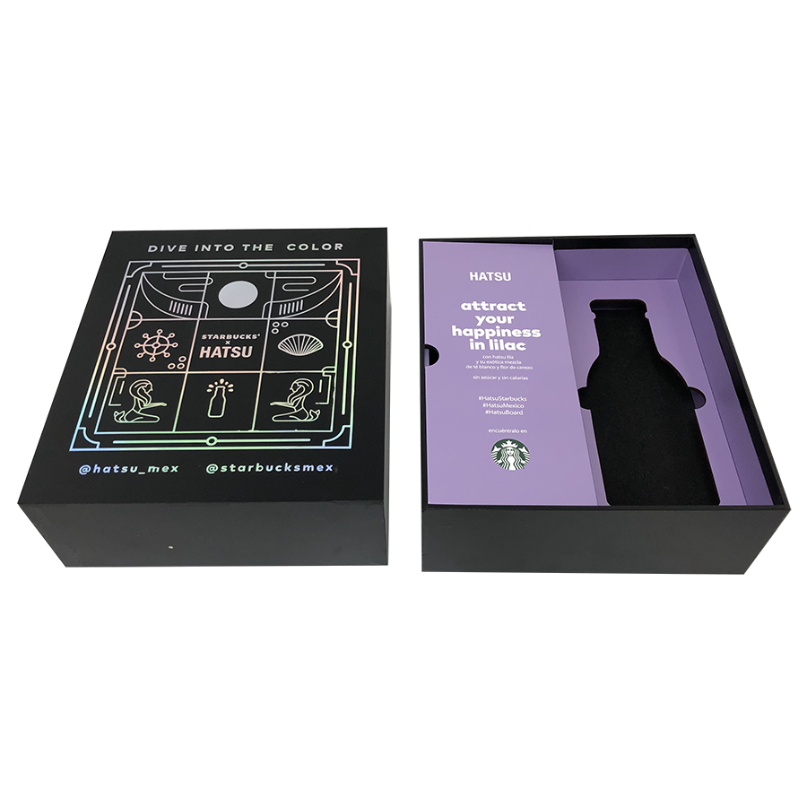 CAJA CON VINIL TORNASOL A500